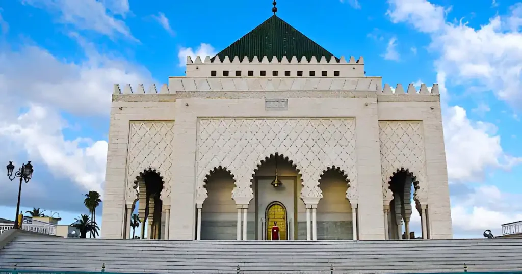 Mausoleum von Mohammed V in Rabat – Hauptstadt von Marokko und wichtige Sehenswürdigkeit
